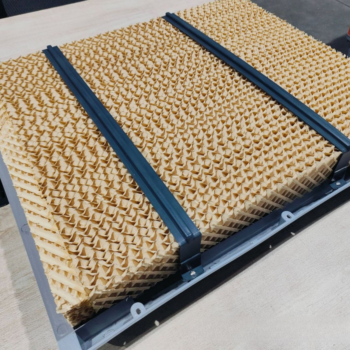 莱丰工业冷风机水帘纸降温湿帘纸6090/5090养殖除臭高效降温